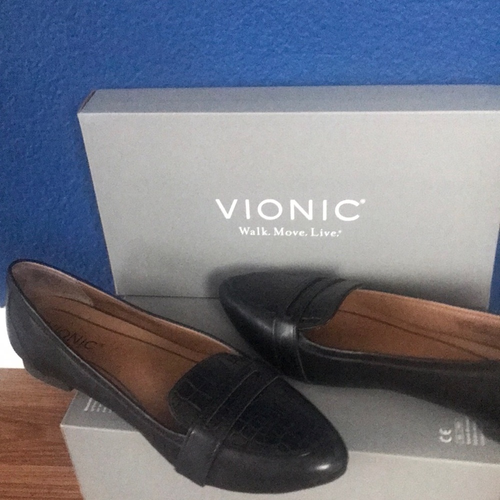 Soft leather loafers